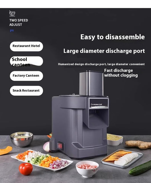 Cortadora Comercial de Verduras Automática Multifunción - Image 34