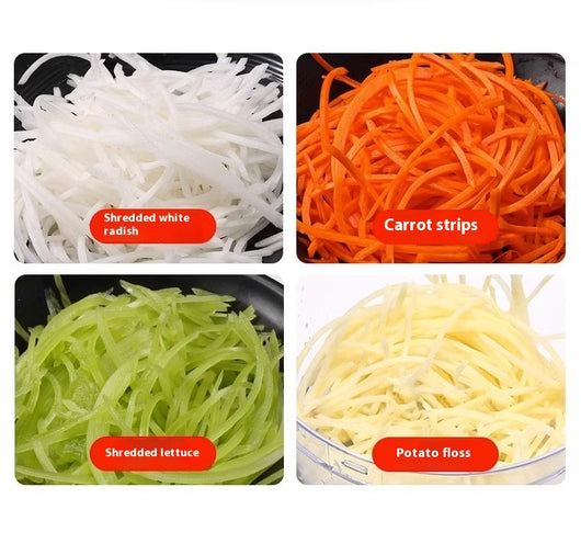 Cortadora Comercial de Verduras Automática Multifunción - Image 38