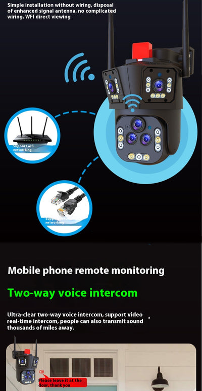 Sistema de Vigilancia Exterior 4 Megapíxeles con Triple Pantalla - Image 19