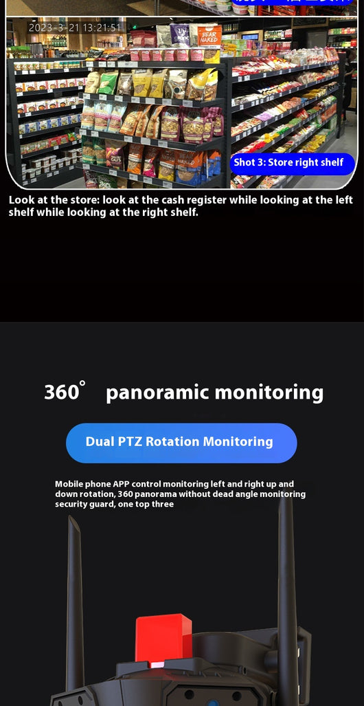 Sistema de Vigilancia Exterior 4 Megapíxeles con Triple Pantalla - Image 28