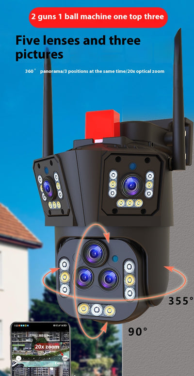 Sistema de Vigilancia Exterior 4 Megapíxeles con Triple Pantalla - Image 29