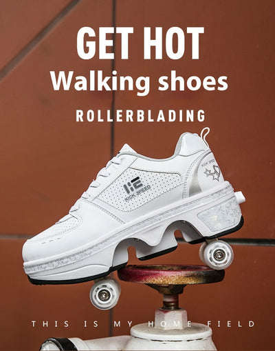Patines de Cuatro Ruedas Convertibles para Niñas - Image 12