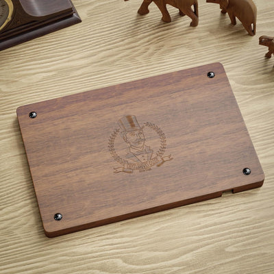 Organizador de Escritorio en Madera con Compartimentos - Caja Almacenamiento Multifunción - Image 14