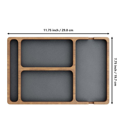 Organizador de Escritorio en Madera con Compartimentos - Caja Almacenamiento Multifunción - Image 19