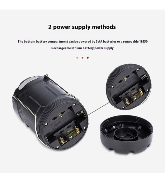 Lámpara de Camping Dual Power - Linterna LED para Tienda de Campaña - Image 15