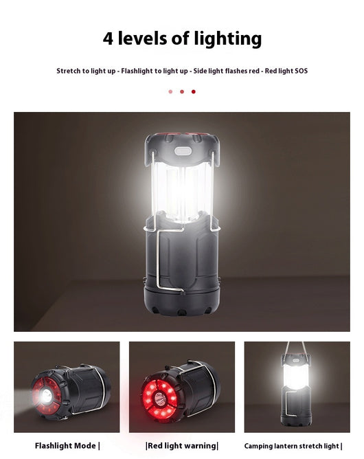 Lámpara de Camping Dual Power - Linterna LED para Tienda de Campaña - Image 21