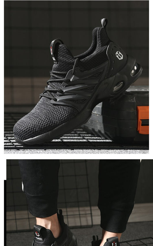Zapatos Deportivos Hombre Malla Transpirable Tejido Volador - Image 6