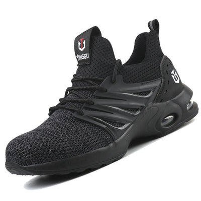 Zapatos Deportivos Hombre Malla Transpirable Tejido Volador - Image 7