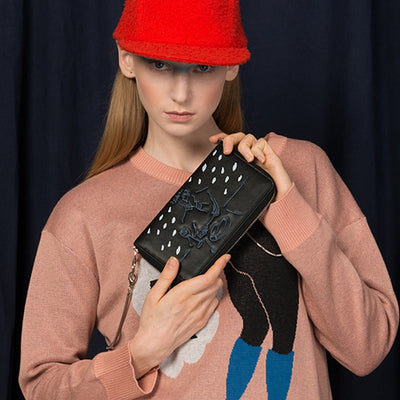 Billetera Crossbody de Cuero PU para Mujer - Serie LINES - Image 3