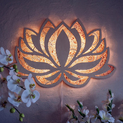Luz Nocturna Mandala para Yoga - Lámpara Atmosférica Relajante - Image 7