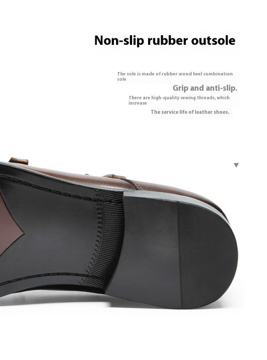 Zapatos de Cuero Premium para Hombre con Doble Hebilla - Estilo Ejecutivo - Image 25