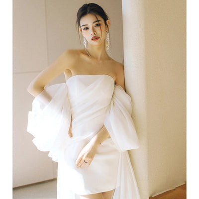 Vestido de Novia Corto Hada Luminosa - Image 11