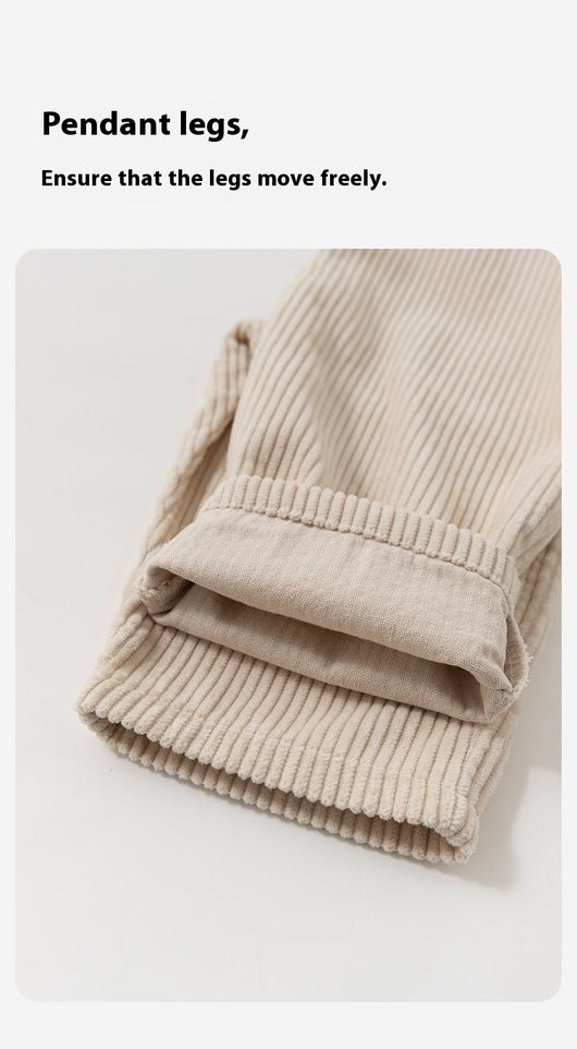 Pantalones de Pana Cómodos Estilo Coreano para Hombre y Mujer - Image 16