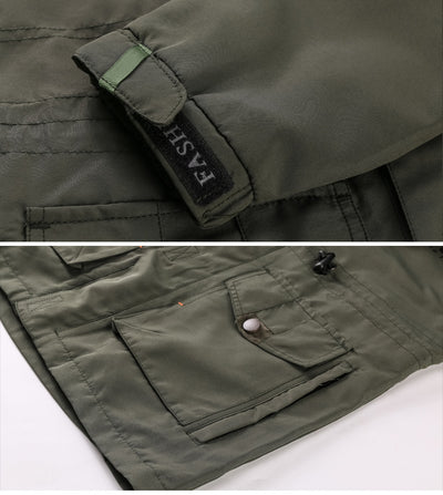 Chaqueta Casual Outdoor para Hombre - Talla Grande y Corte Largo - Image 13