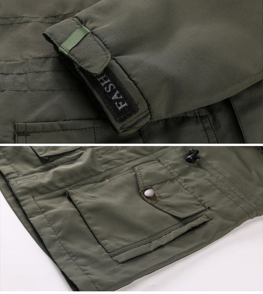 Chaqueta Casual Outdoor para Hombre - Talla Grande y Corte Largo - Image 13