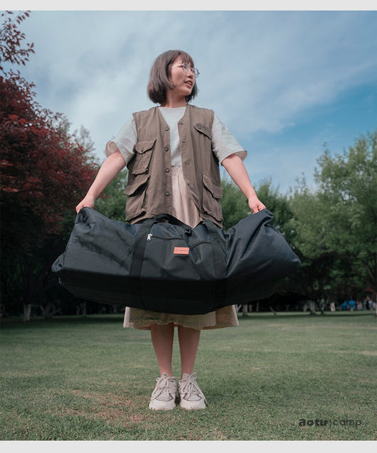 Carpa Impermeable Oversized para Camping con Bolsa de Almacenamiento y Muebles Plegables - Image 25