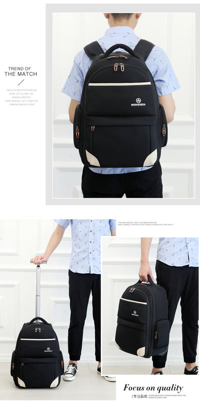 Mochila Trolley Ejecutiva de Gran Capacidad para Viajes de Negocios - Image 13
