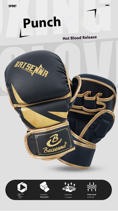 Guantes de Boxeo Sanda con Saco de Arena para Entrenamiento Profesional - Image 23