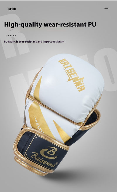 Guantes de Boxeo Sanda con Saco de Arena para Entrenamiento Profesional - Image 25