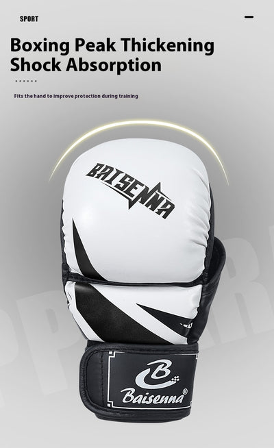 Guantes de Boxeo Sanda con Saco de Arena para Entrenamiento Profesional - Image 27