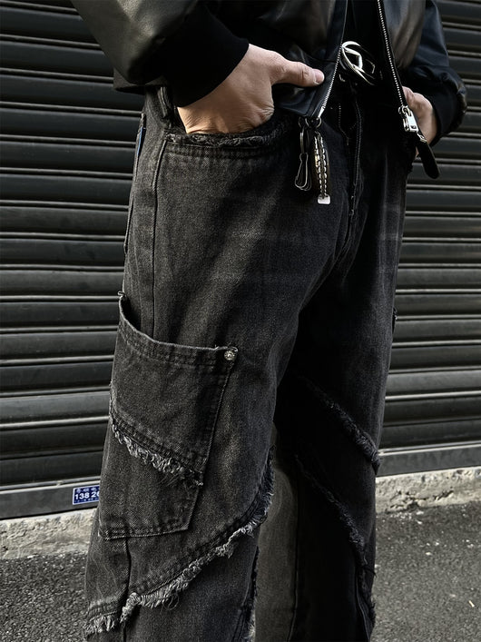 Pantalones Sueltos Estilo Europeo y Americano para Hombre - Image 16