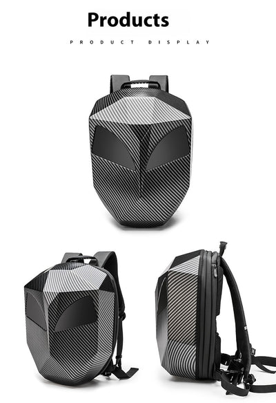 Mochila Impermeable para Casco de Motocicleta con Luz LED - Capacidad Full Face - Image 20