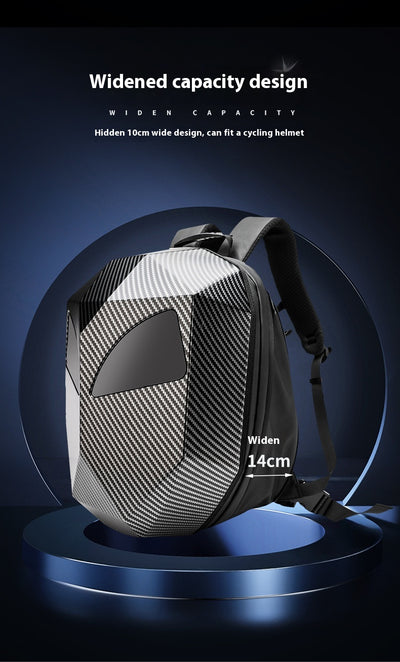 Mochila Impermeable para Casco de Motocicleta con Luz LED - Capacidad Full Face - Image 22