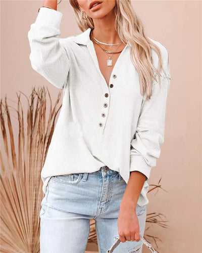 Blusa Manga Larga Básica para Mujer - Colores Lisos Otoño e Invierno - Image 16