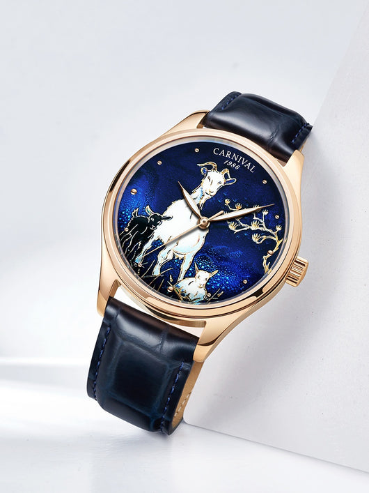 Reloj Zodíaco Chino Oveja - Diseño Elegante y Significado Ancestral - Image 30
