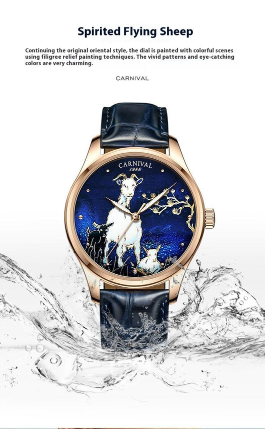 Reloj Zodíaco Chino Oveja - Diseño Elegante y Significado Ancestral - Image 34