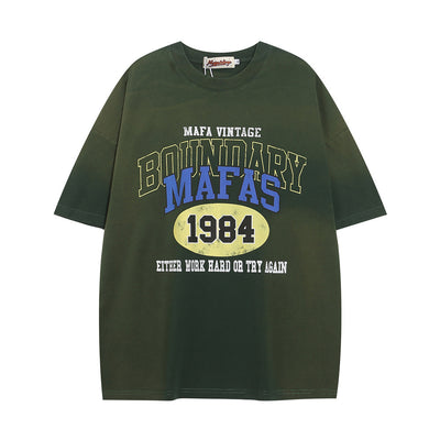 Camiseta de Algodón con Efecto Desgastado para Hombre - Image 24