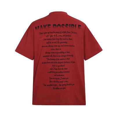 Camiseta Estampada Abstracta de Manga Corta para Hombre - Image 23