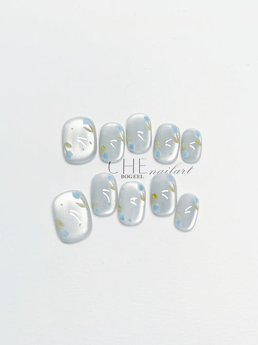 Uñas Postizas Cortas para Verano - Image 11