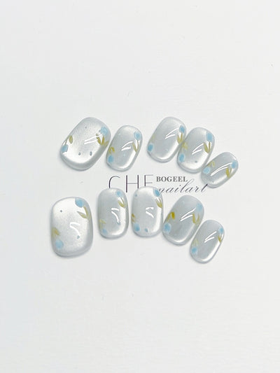 Uñas Postizas Cortas para Verano - Image 12