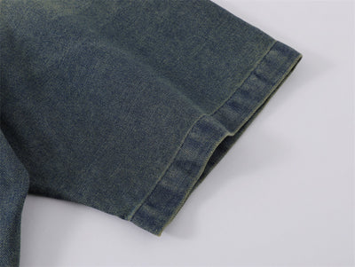 Playera Tie-dye Degradado en Denim para Hombre - Image 23