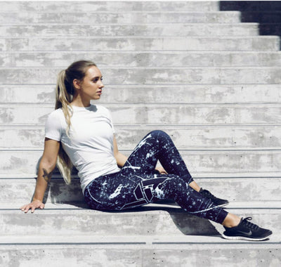 Leggins Deportivos Estampados Transpirables para Mujer - Image 12