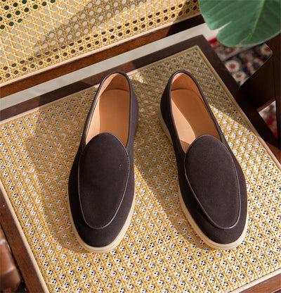 Zapatos Casuales de Ante para Hombre con Suela Gruesa de Goma - Image 14