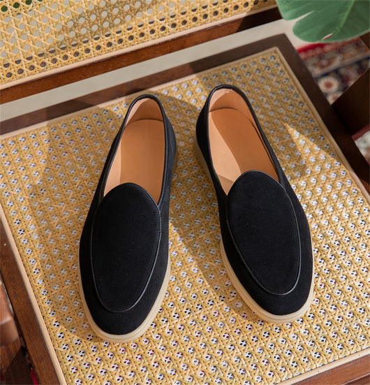 Zapatos Casuales de Ante para Hombre con Suela Gruesa de Goma - Image 16