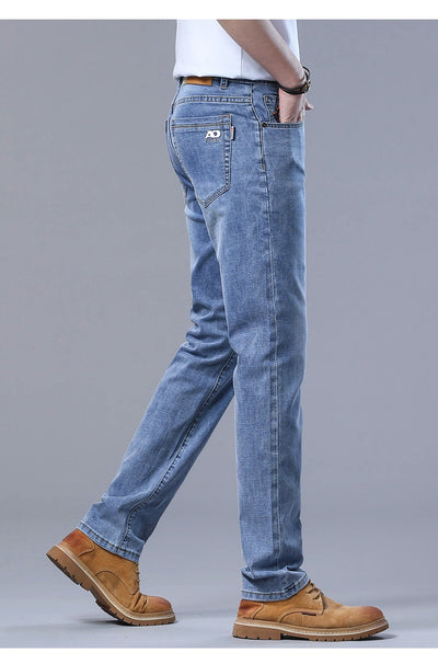 Jeans Rectos Sueltos de Seda de Hielo para Verano - Image 22