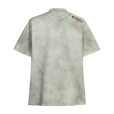 Camiseta Hombre Estampado Vintage Desgastado - Image 22