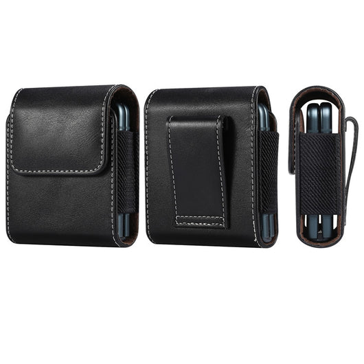 Bolsa de Cintura de Cuero con Pantalla Abatible para Teléfono - Image 25