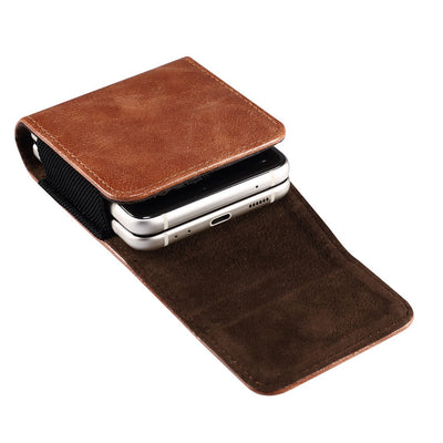 Bolsa de Cintura de Cuero con Pantalla Abatible para Teléfono - Image 39
