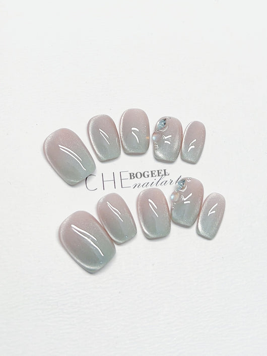 Adhesivos de Uñas Sandía con Degradado de Color - Image 5