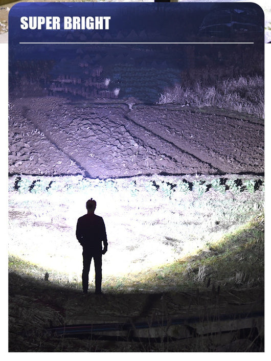 Linterna Frontal LED Impermeable para Pesca Nocturna - Image 16