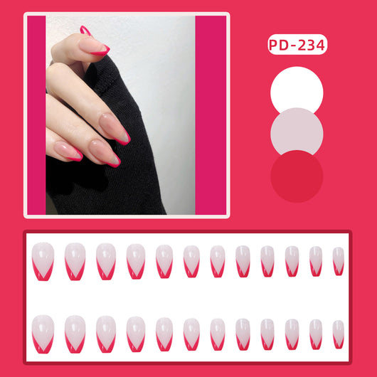 Uñas Postizas Adhesivas Efecto Ballet Esmerilado - Manicura Perfecta Lista para Usar - Image 49