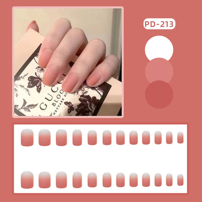 Uñas Postizas Adhesivas Efecto Ballet Esmerilado - Manicura Perfecta Lista para Usar - Image 51