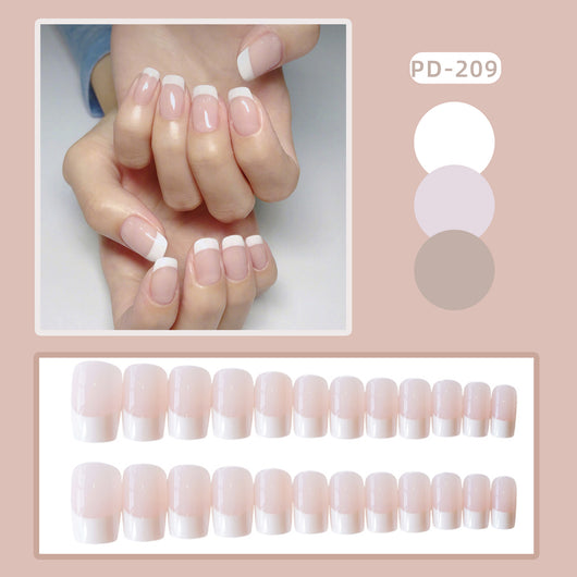 Uñas Postizas Adhesivas Efecto Ballet Esmerilado - Manicura Perfecta Lista para Usar - Image 56