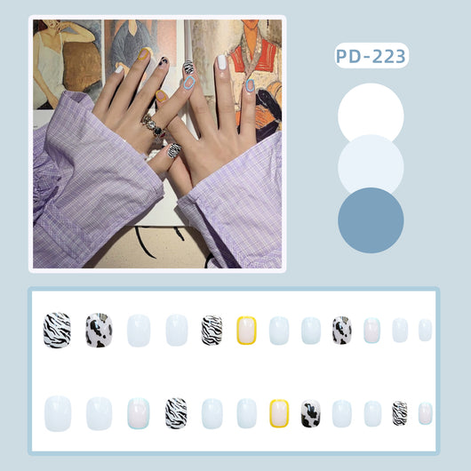 Uñas Postizas Adhesivas Efecto Ballet Esmerilado - Manicura Perfecta Lista para Usar - Image 69