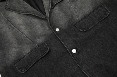 Chaqueta Denim con Degradado Tinta - Moda Casual Premium para Hombre - Image 24