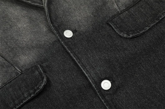 Chaqueta Denim con Degradado Tinta - Moda Casual Premium para Hombre - Image 30